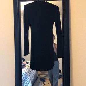 Long sleeve mini dress
